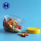 480ml Hũ ngọt bằng nhựa PET dùng một lần có nắp Kẹo mềm đường an toàn cho thực phẩm
