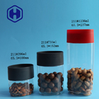 FDA Trái cây khô 396ml Đóng gói hạt PET Có thể tùy chỉnh kẹo nhựa Jar