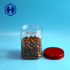 Hộp nhựa PET vuông 1480ml 50oz Bao bì thực phẩm bột cà phê có nắp vặn
