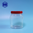 360ml Hình bầu dục thực phẩm an toàn PET Jar Bao bì Hạt điều Đậu phộng Bìa nhựa Tùy chỉnh Sản xuất