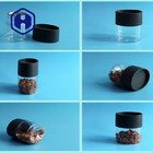 Bao bì nhựa tùy chỉnh Jar 13oz Flat Oval Tin Can Trái cây sấy khô Container lưu trữ PET