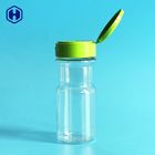 Clear Powder Spice Jar Sifter Caps Hoàn toàn không khí Chai nhựa dẻo