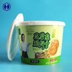 Cookie khô IML Container Chocolate Bánh quy Bao bì ống PP rỗng