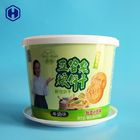 Cookie khô IML Container Chocolate Bánh quy Bao bì ống PP rỗng