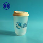 IML PP In ấn tùy chỉnh Hình chữ U Cốc nhựa trà sữa cho nước ép cà phê lạnh