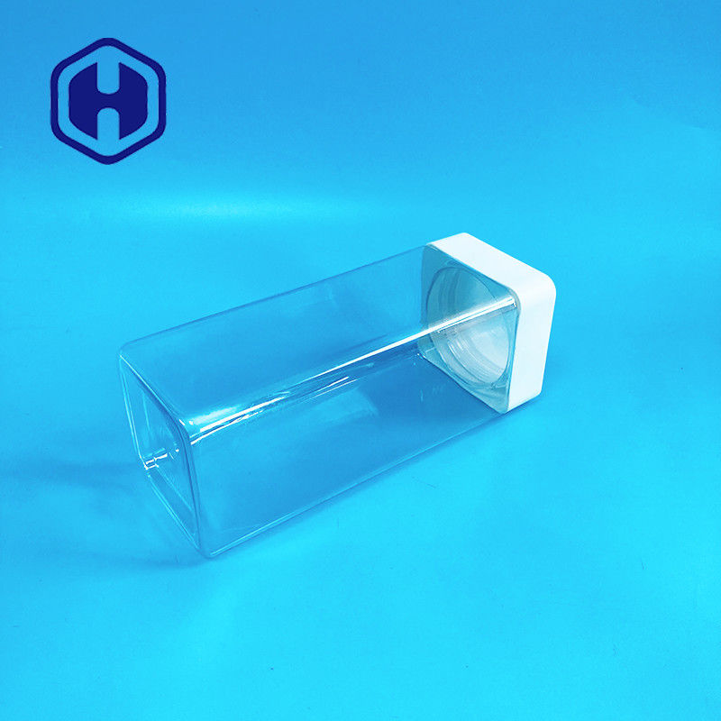 Lọ nhựa hình vuông 1140ml Vít Top Sweets Bars Food Grade With Liner Leak Proof