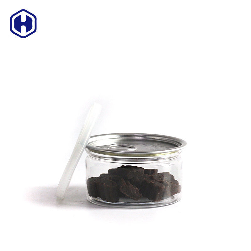 Không thấm rò rỉ minh bạch vật nuôi dễ mở hộp nhựa / vật nuôi dễ mở hộp cho nước sốt