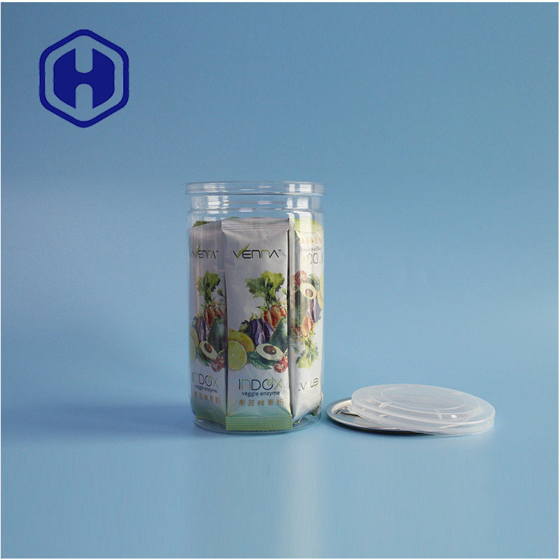 Các món ăn nhẹ gia vị Không cần nỗ lực để mở 307# hộp nhòm PET để đóng gói thực phẩm thuận tiện