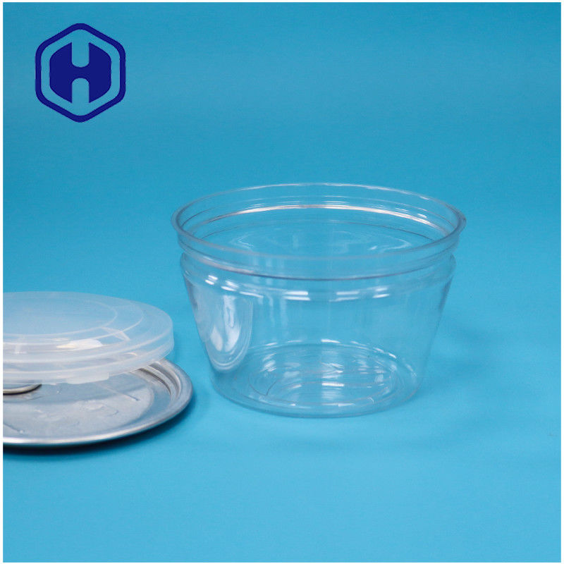 Hình dạng chén loại thực phẩm nhỏ Đặt chồng dễ dàng Mở thủy sản Cá Transparent PET hộp nhựa