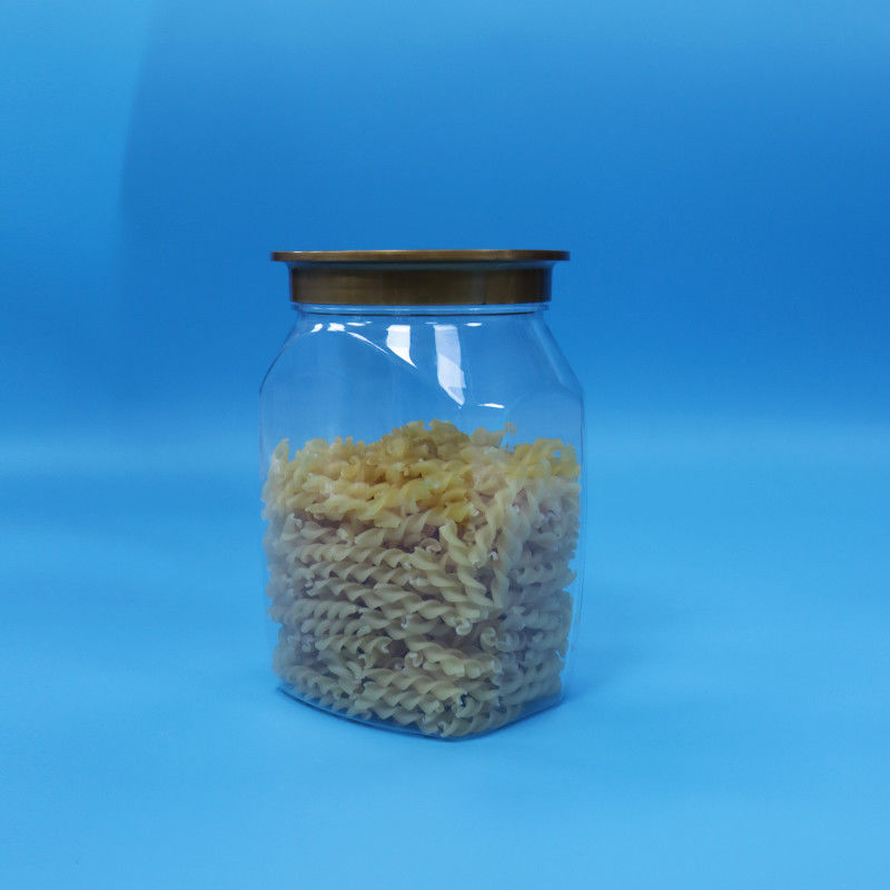 Thức ăn cho trẻ em chất lượng cao nhựa PET trong suốt Lưu trữ thực phẩm bình niêm phong nắp cho hạt