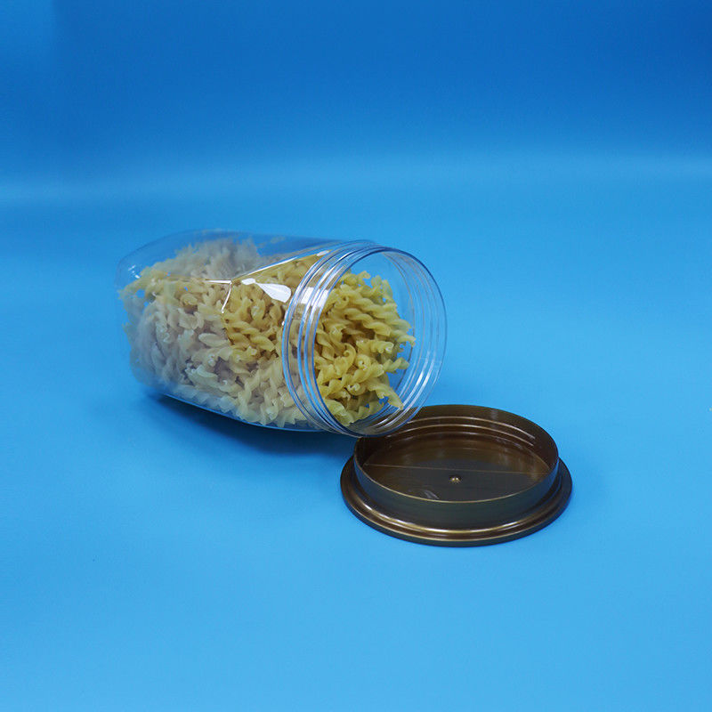 Thức ăn cho trẻ em chất lượng cao nhựa PET trong suốt Lưu trữ thực phẩm bình niêm phong nắp cho hạt