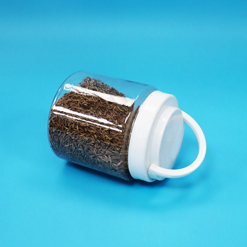 Hũ nhựa PET tròn trong suốt dễ mở nắp vặn Đồ ăn dặm hạt kẹo