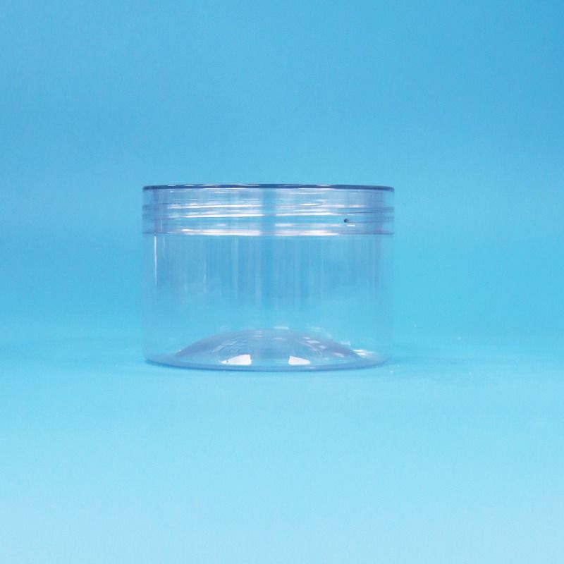 Mở rõ ràng dễ dàng xi lanh nhựa PET Jar Screw nắp cho bánh quy kẹo trái cây khô
