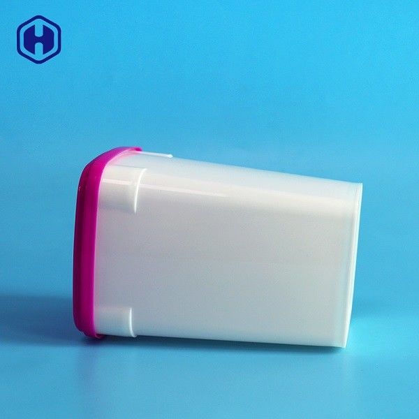 Hộp đựng bằng nhựa IML 23oz với logo in nắp màu