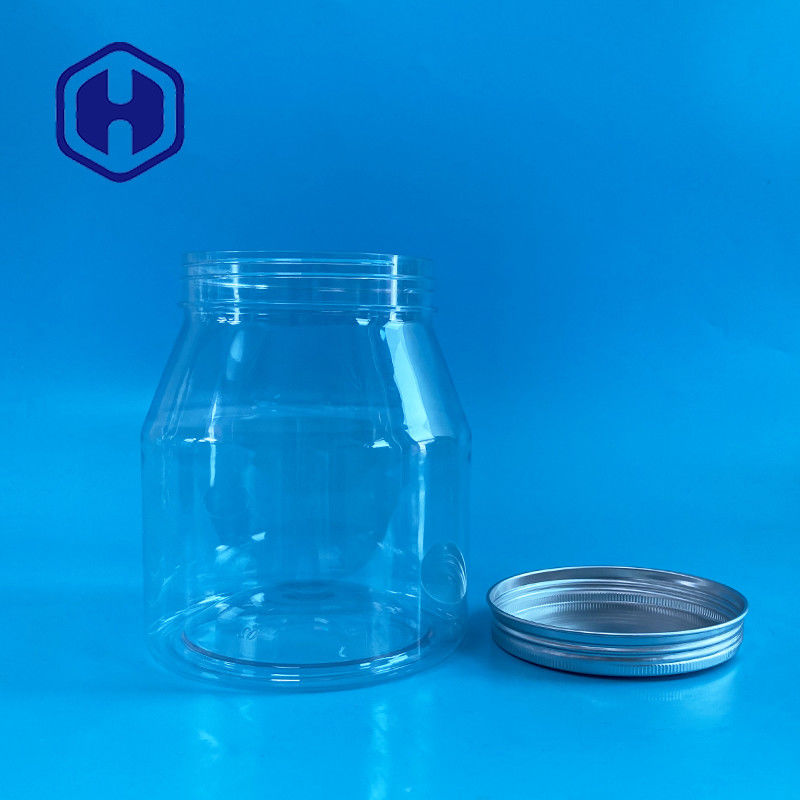 900ml 30oz Lọ nhựa trong suốt rỗng cho Konjac Jelly Kẹo dẻo Kẹo dẻo cho chó mèo Bánh quy giòn