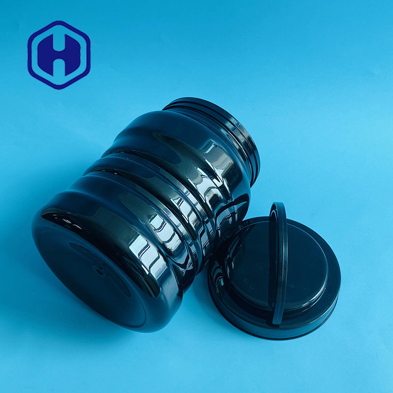 Tùy chỉnh 2450ml Nắp vặn vít Xử lý Bình nhựa PET cho các bộ phận nhỏ bằng kim loại vít