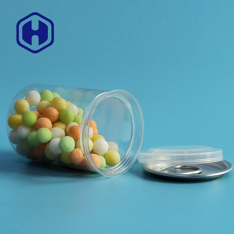 Hộp nhựa PET 80g Cho Kẹo Trà Sôcôla Thức ăn cho Trẻ em 165ml 5.6oz 202 # Kết thúc Mở Dễ dàng