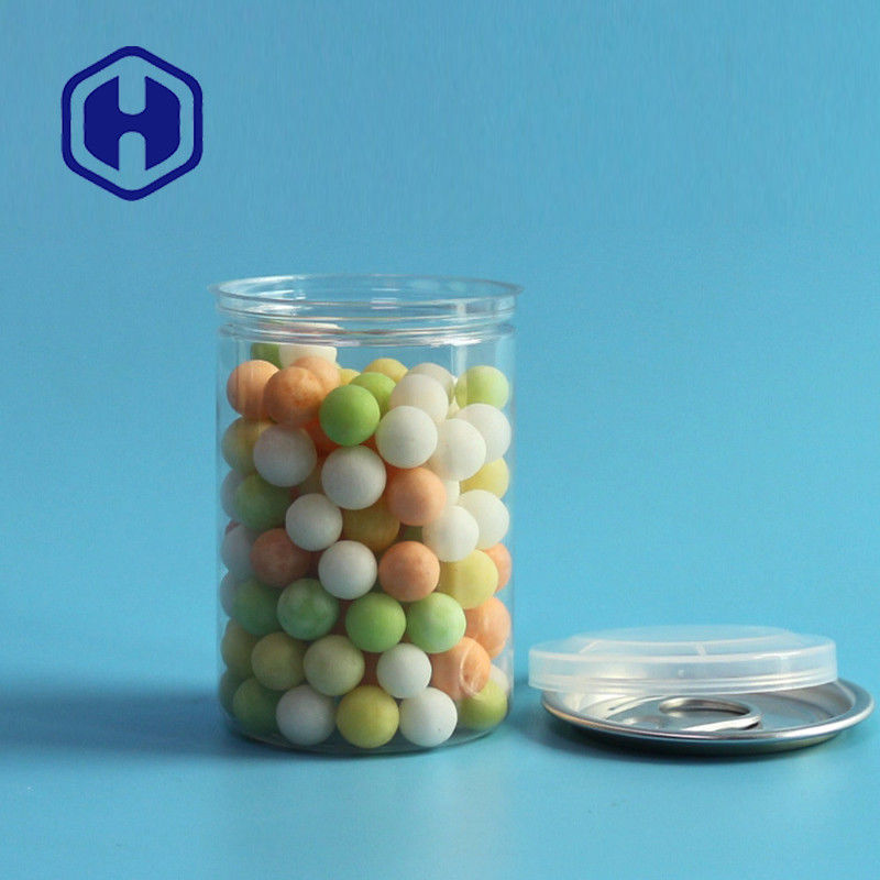 Hộp nhựa PET 80g Cho Kẹo Trà Sôcôla Thức ăn cho Trẻ em 165ml 5.6oz 202 # Kết thúc Mở Dễ dàng