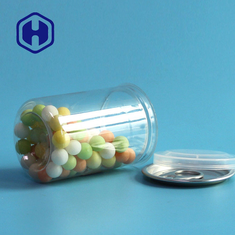 Hộp nhựa PET 80g Cho Kẹo Trà Sôcôla Thức ăn cho Trẻ em 165ml 5.6oz 202 # Kết thúc Mở Dễ dàng