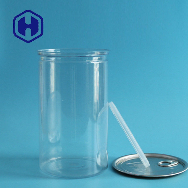 1130ml 401 Ống nhựa trong suốt EOE dài tròn Hộp đựng bắp rang bơ