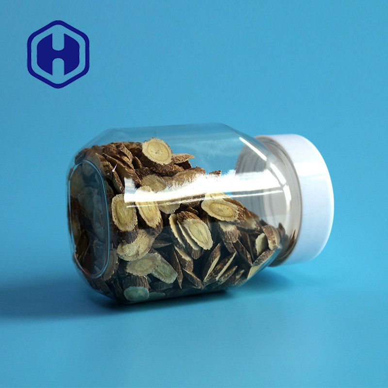 Không độc hại 390ml 13oz Hũ đựng bơ đậu phộng bằng nhựa Màu trong suốt