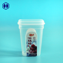 Đồ chứa nhựa IML có kích thước tùy chỉnh với kho chứa đồ uống in