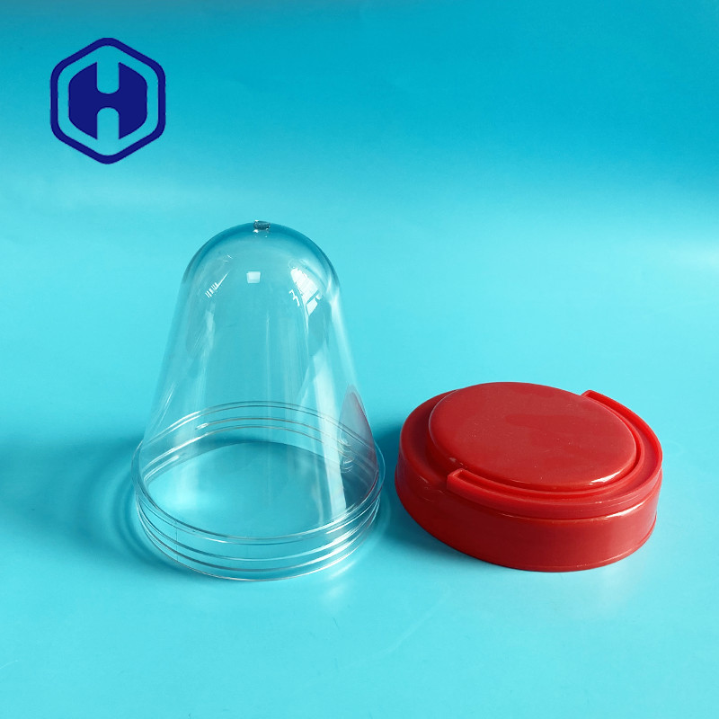900ml 1000ml cổ 85mm PET Food Jar Plastic Preform với nắp tay cầm