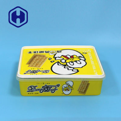 Hộp đựng bằng nhựa PP IML vuông 2600ml Bao bì Bpa Miễn phí