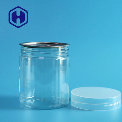 300 # 380ml Trái cây Jerky sấy khô Hộp nhựa PET có nắp vặn Chiều cao 96mm