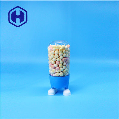 Hình ảnh hoạt hình thân thiện với trẻ em PET Lollipop kẹo bánh quy đường bình nắp vít fancy