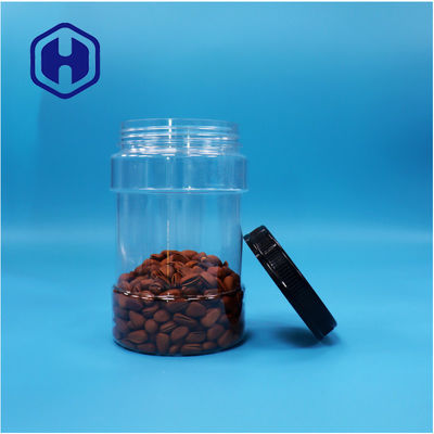 Hình tròn Nhựa rõ ràng miệng rộng ẩm thực khô kẹo hạt ớt lọ đường