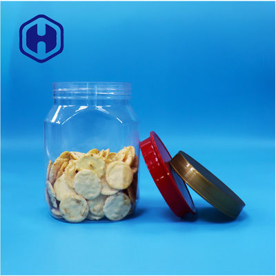 Mạch hình lục giác độc đáo dạng hạt nhựa kẹo Dried Food Jar Screw Top Lid