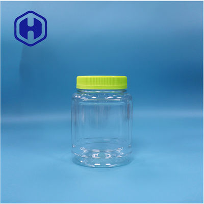 Nhìn rõ hình bầu dục nhựa quà kẹo hạt Nougat Lollipop trái cây kẹo lọ vít nắp