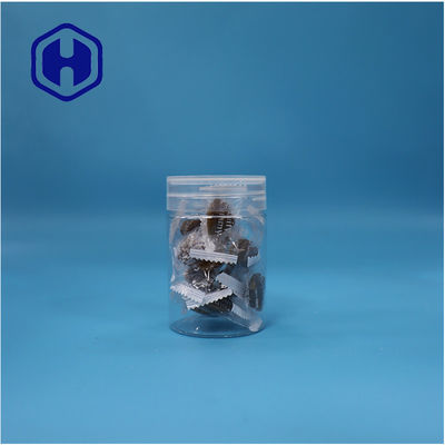 Hình tròn tinh thể nhựa PET ngọt kẹo hạt hạt hạt hạt tiêu bình phẳng vít nắp đầu