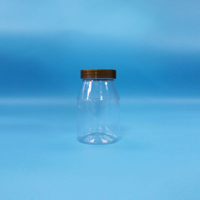 Loading vòng rộng miệng bánh quy kẹo thực phẩm Transparent PET nhựa bình nắp