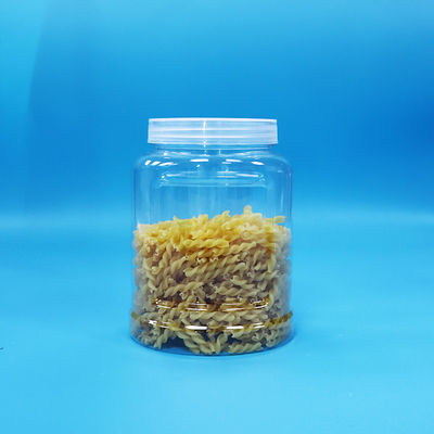 Chứng minh giả mạo Cap trắng PET nhựa bình rõ ràng cho thực phẩm hạt kẹo mì loại thực phẩm