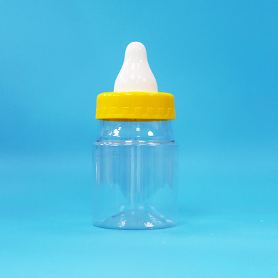 BPA miễn phí vít mũ Transparent PET nhựa niêm phong bình cho thực phẩm kẹo bánh quy hạt