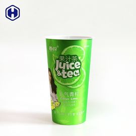 Cốc nhựa dùng một lần có nắp đậy bằng chứng rò rỉ bên trong chiều cao 139mm