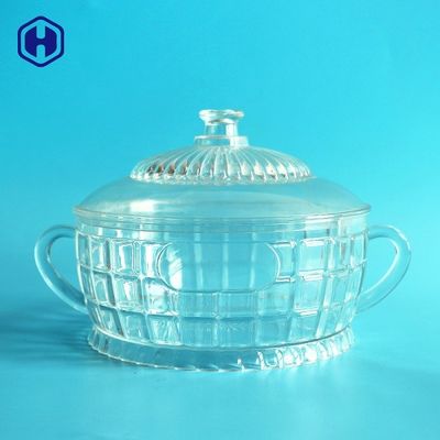 Quà tặng sinh nhật 45oz Lọ đựng thực phẩm bằng nhựa trong suốt Hộp đựng hình trụ trong suốt