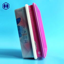 Tường mỏng IML Hộp đựng thức ăn bằng nhựa nhẹ đầy màu sắc