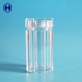 Octagon Shape Wide Miệng lọ nhựa y học Cookie Bao bì