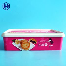 Hộp bánh quy nhỏ IML Bánh trung thu Bánh phô mai Hộp nhựa chống trầy xước