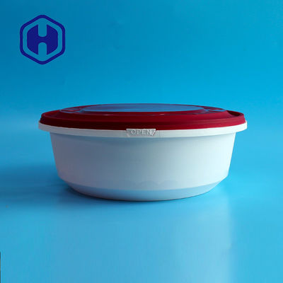 2500ml Hộp nhựa IML Cơm Pasta Salad Thực phẩm mang đi Hộp bao bì