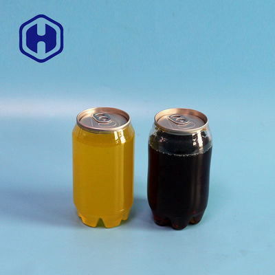 330ml 350ml 500ml lon nhựa trong suốt để uống nước ngọt có ga