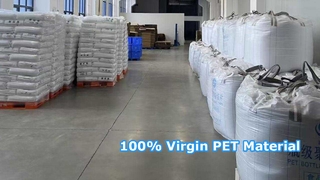 100% nguyên liệu PET nguyên chất | Vật liệu đóng gói cấp thực phẩm có chứng nhận FSSC22000