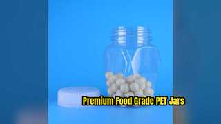 Lọ PET cấp thực phẩm tùy chỉnh cho bao bì thực phẩm cao cấp