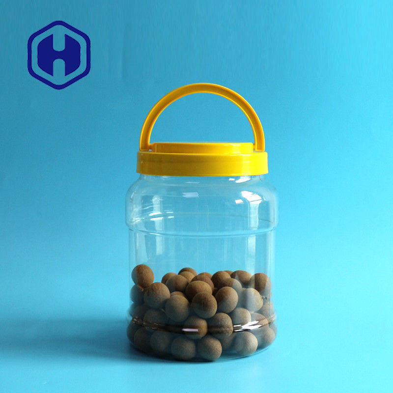 Kẹo dưa chua miệng rộng Lọ nhựa lớn có nắp đậy 80,5oz Bpa Cấp thực phẩm miễn phí