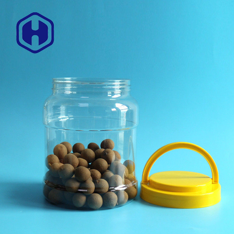 Kẹo dưa chua miệng rộng Lọ nhựa lớn có nắp đậy 80,5oz Bpa Cấp thực phẩm miễn phí