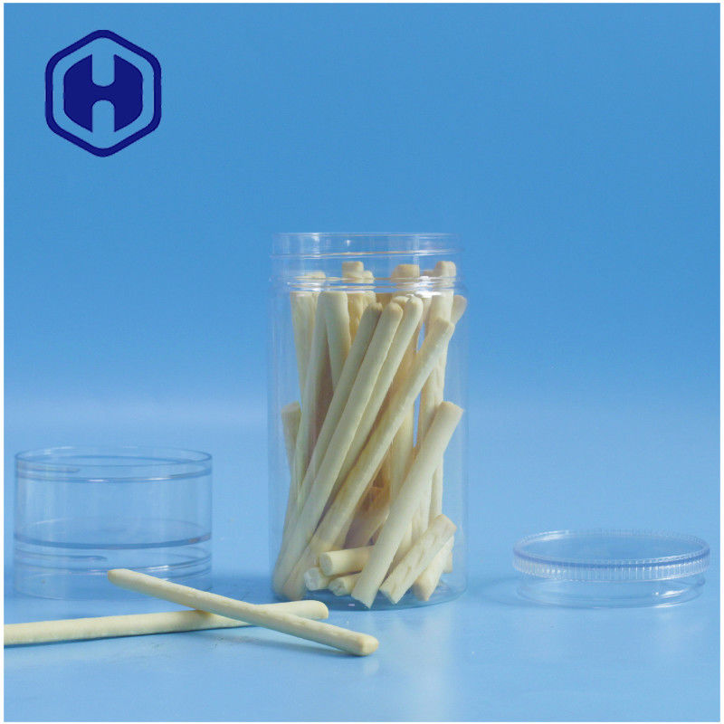 Lọ nhựa Mason 10,9oz Vít cao cấp Bánh quy thức ăn trẻ em 2 trong 1 Mứt sô cô la Đóng gói