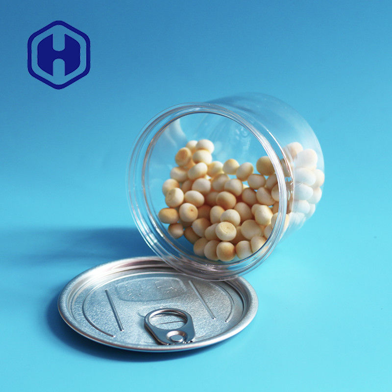 Cat Dog Xử lý bánh quy Nhựa Dễ dàng mở lon với thức ăn cho thú cưng Vòng 250ml Chiều cao 60mm